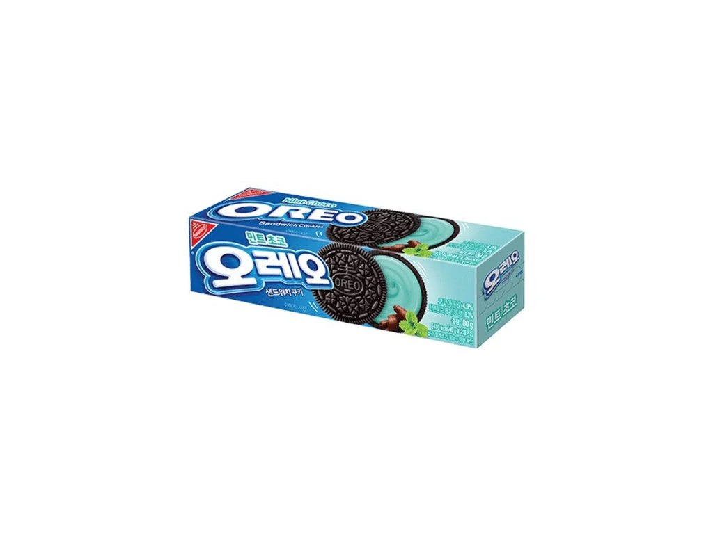 Oreo Mentás Csokoládés Keksz 80G