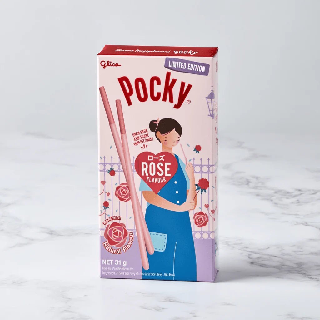 Pocky Rózsa Ízű Ropi, 31G (Limited Edition)Glico