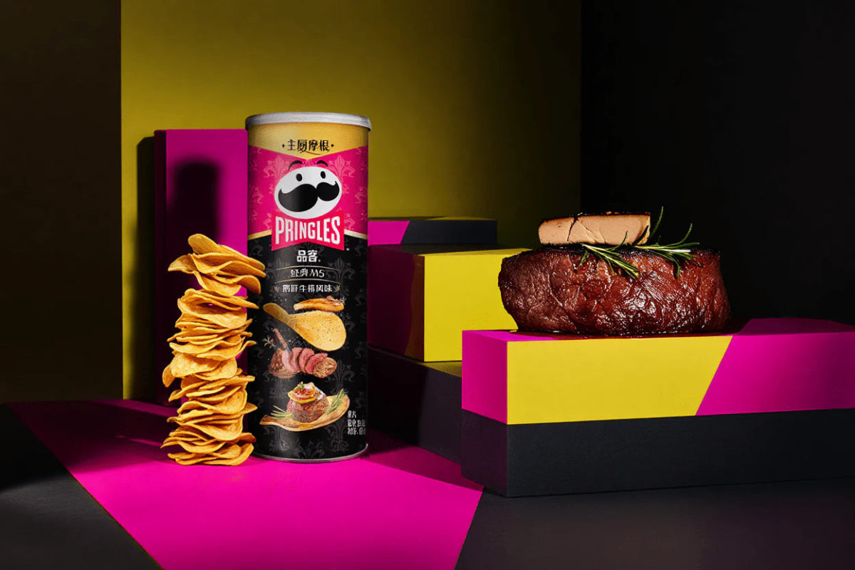 Pringles Classic M5 Steak & Libamáj Ízű Chips 80gPringles