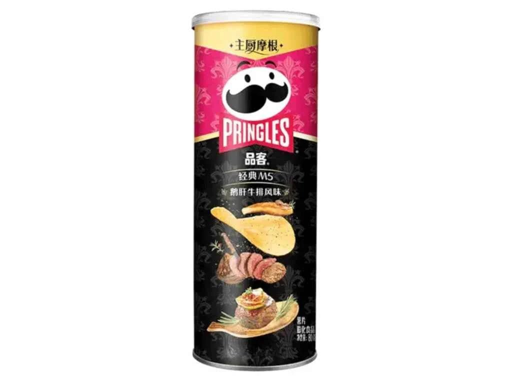 Pringles Classic M5 Steak & Libamáj Ízű Chips 80g