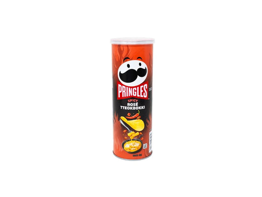 Pringles Csípős Rózsás Tteokbokki Ízű Chips 100G