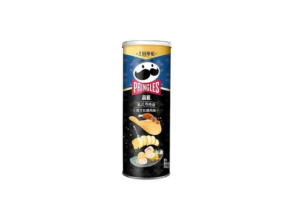 Pringles French Style Kucsmagombás Csirke Ízű Chips 80g