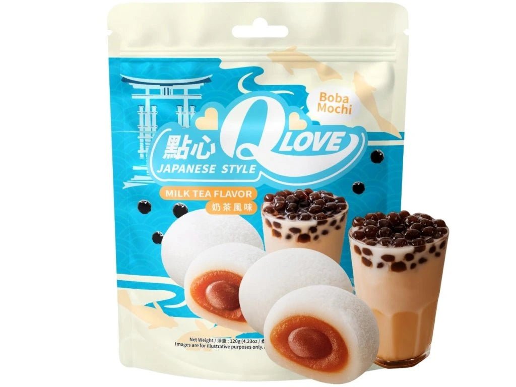 QLove Boba Tejes Tea Ízû Mochi 120GQLove