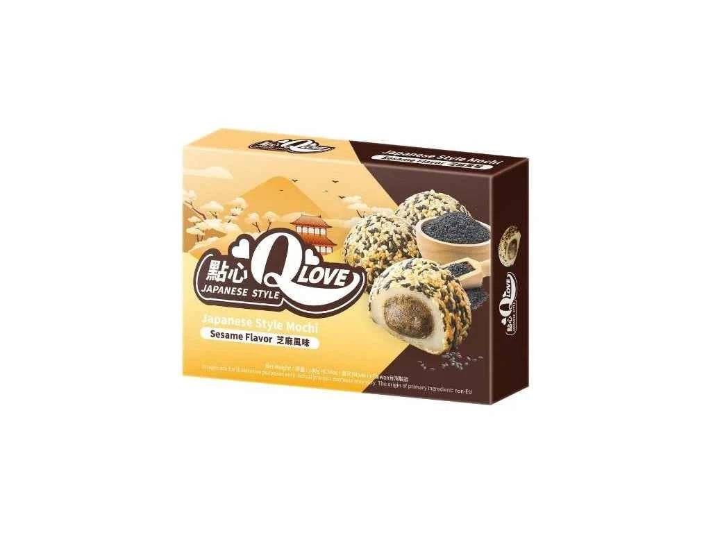 Qlove Tradicionális Szezámmagos Mochi 180G