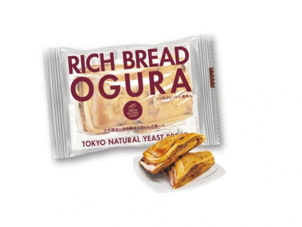 Rich Bread Ogura - Japán Sütemény Édes Vörösbab Töltelékkel 80g