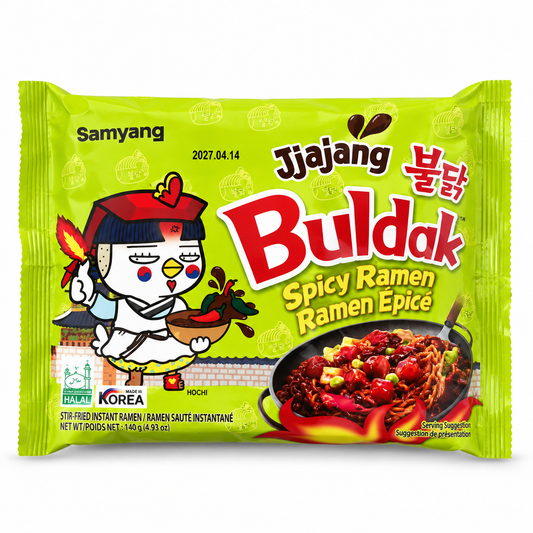 Samyang Buldak Jjajang Csípős Csirke Ízű Ramen 140G