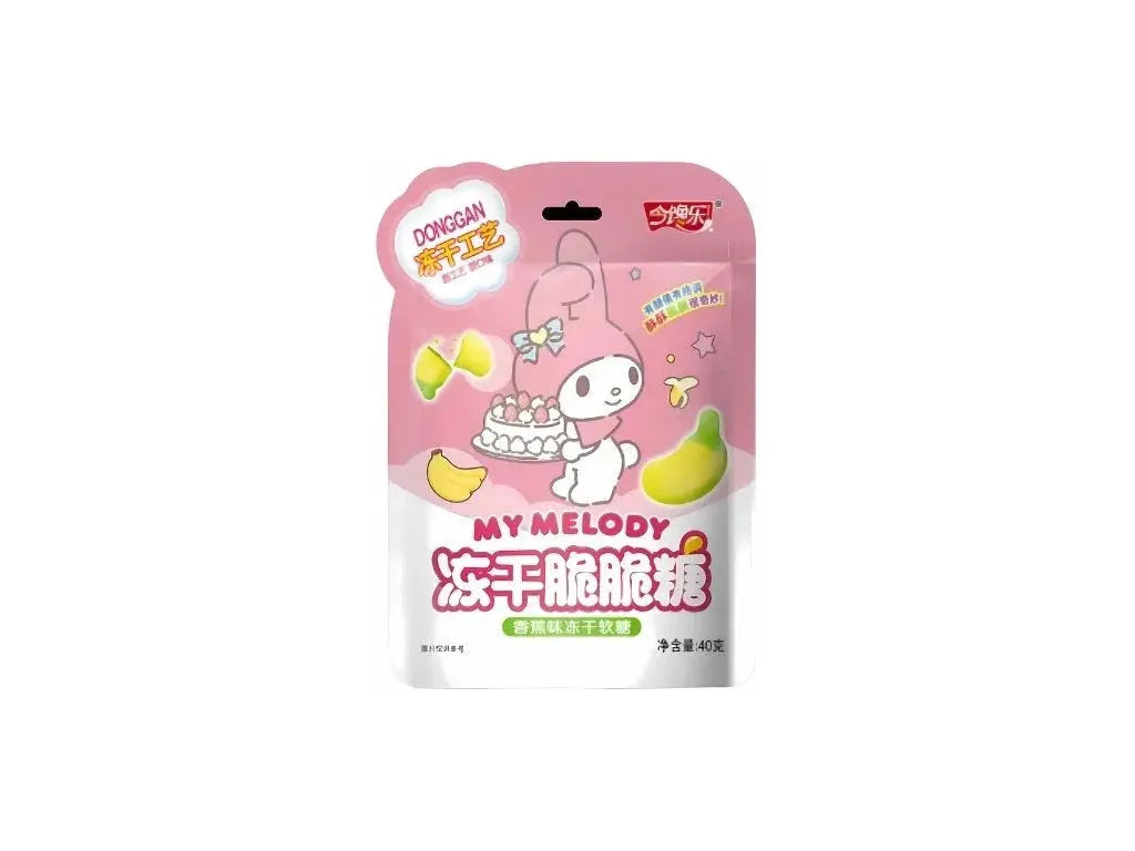 Sanrio Melody Banános Liofilizált Cukorka 40G -