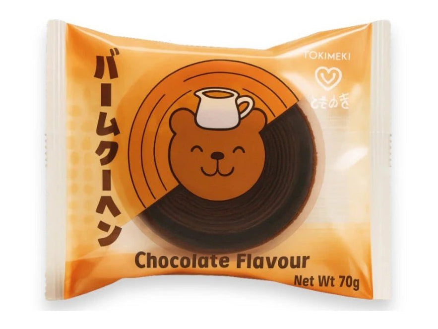 Tokimeki Baumkuchen Csokoládés Réteges Sütemény 70GTokimeki