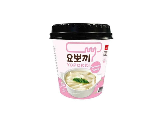 Yopokki Carbonara Ízestésű Topokki, Pohárban, 120G